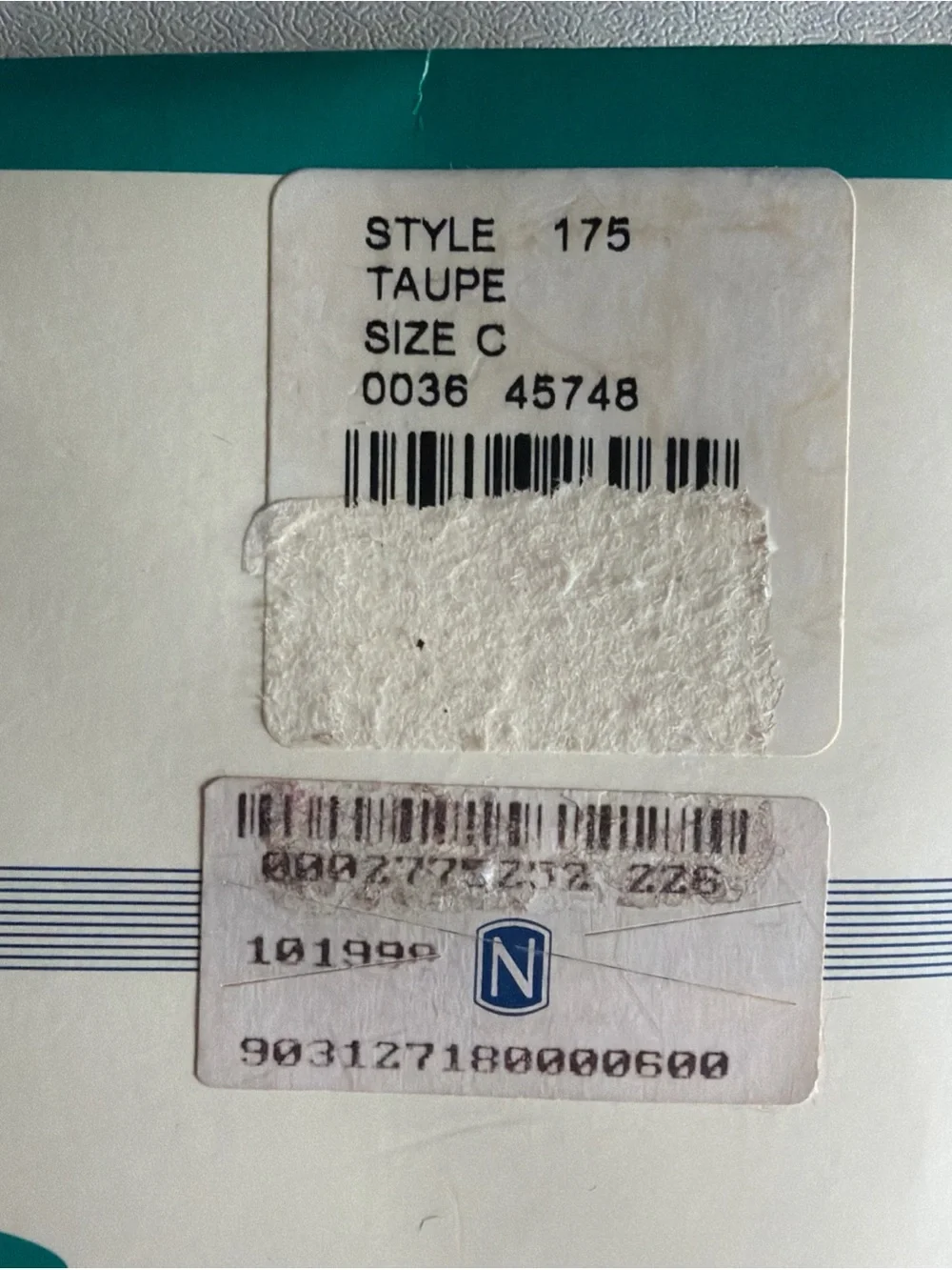 Nordstrom control top pantyhose size C